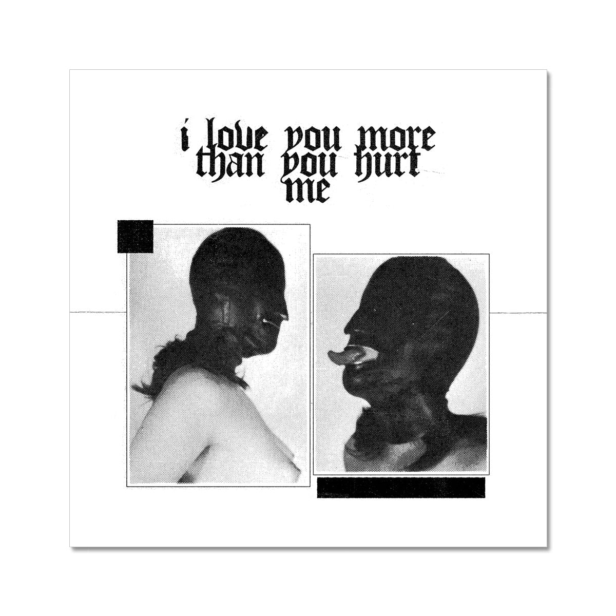 love u more Fine Art Print