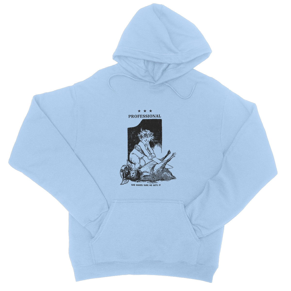 PROFFEESSSIIONALL PIG CUTA College Hoodie