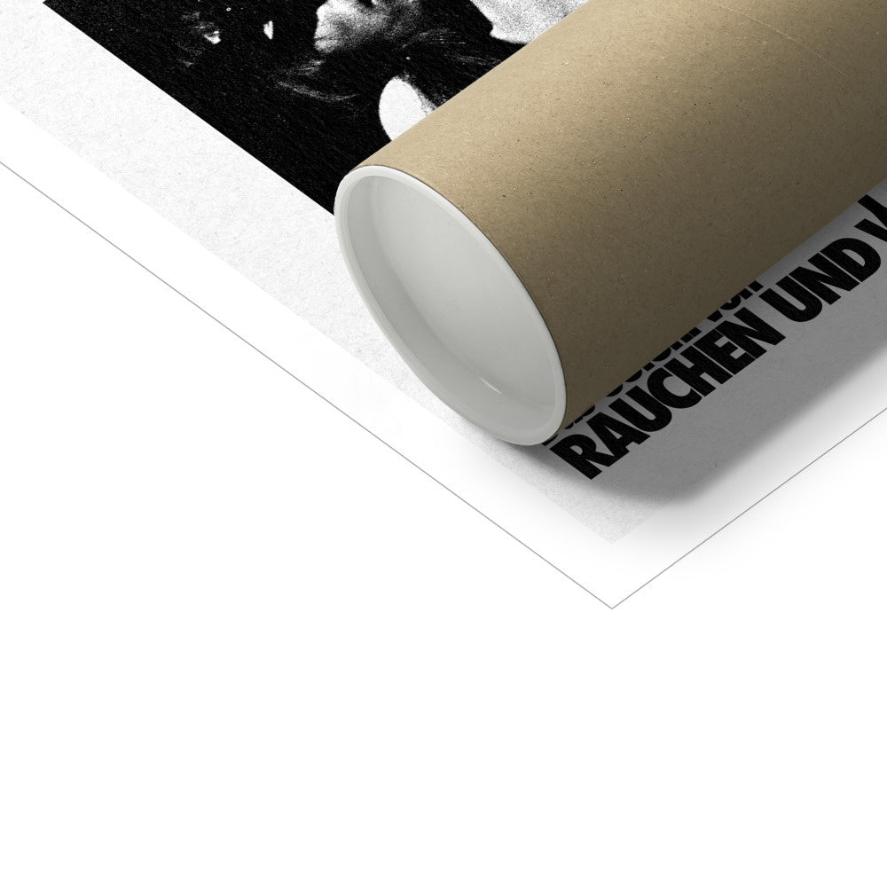 Rauchen Und Wände Eintreten Fine Art Print