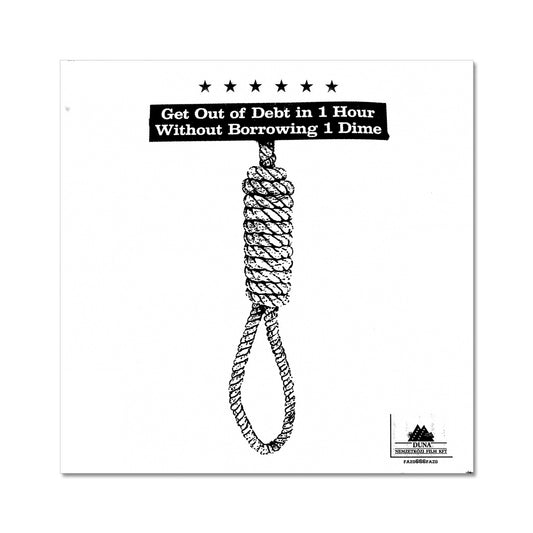 DEBT Fine Art Print