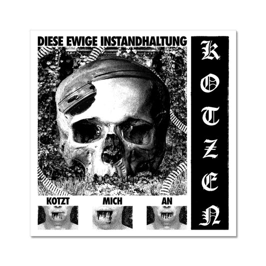 Diese ewige Instandhaltung kotzt mich an Fine Art Print