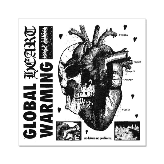 Global Heart Warming Fine Art Print